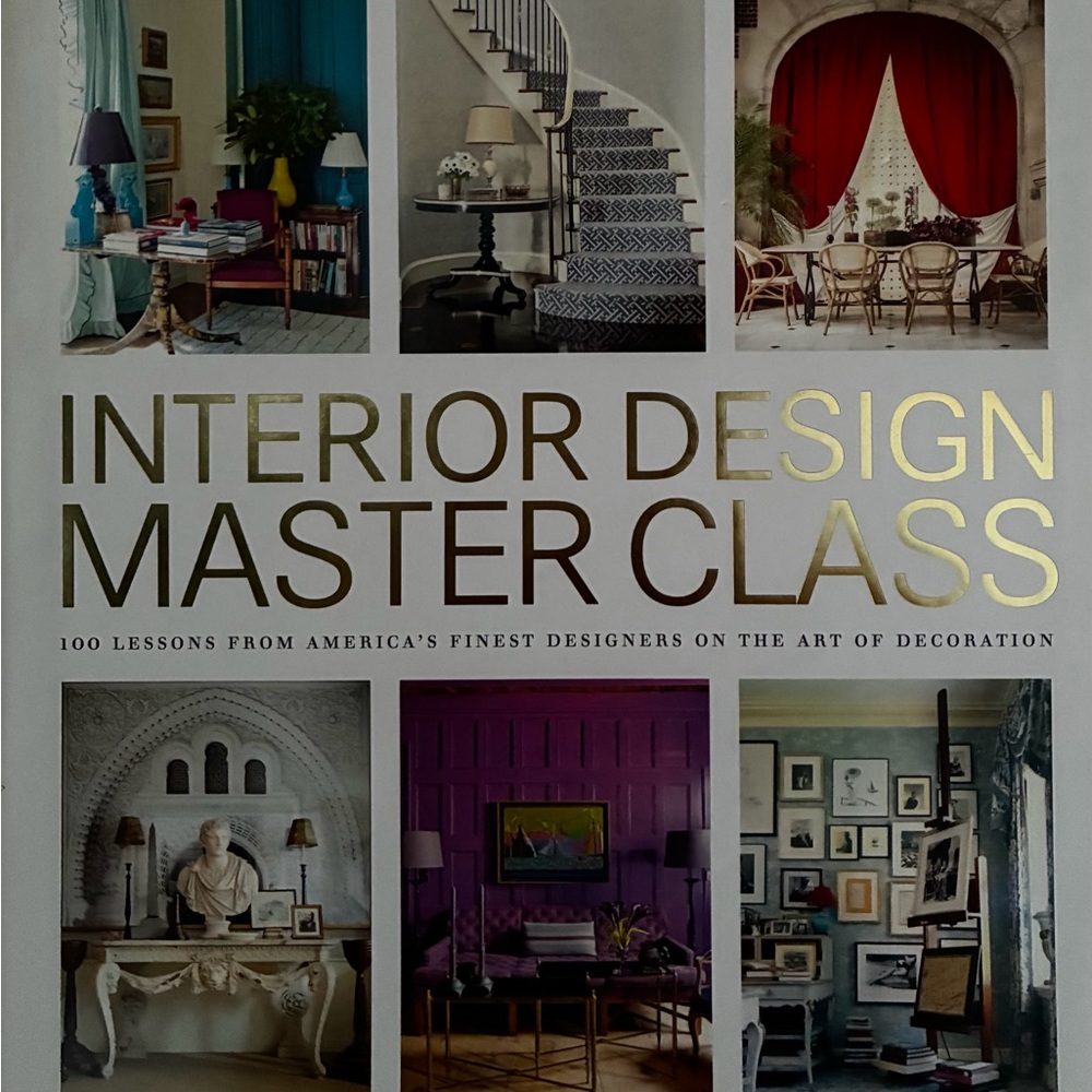 Interior Design Master Class Hardcover Book